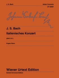 Bach: Italian Concerto BWV 971 for Piano published by Wiener Urtext